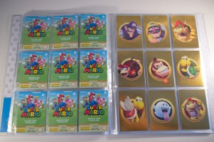 Super Mario Trading Card Collection - Pack de démarrage (collection complète 18)